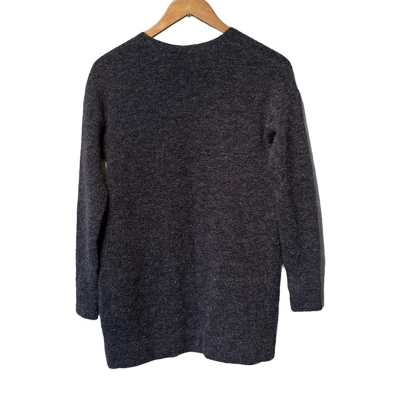 Wilfred Free Alpaca Wool blue open front cardigan sweater XS - Picture 2 of 4